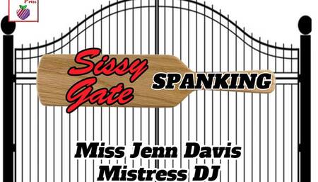 Sissy Gate Spanking