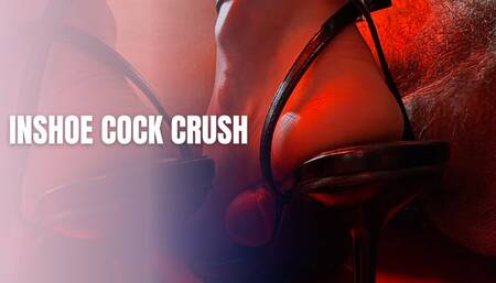 Black Heels Inshoe Cock crush