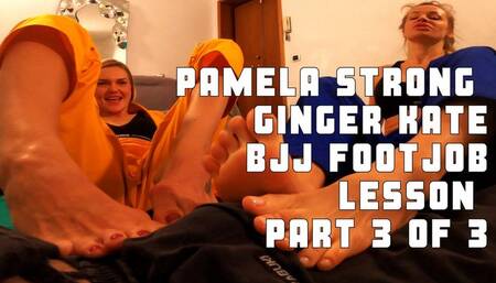 Pamela VS Ginger Kate bjj fight foot domination pat 3 of 3