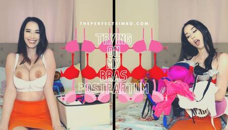 Trying On My Bras Postpartum