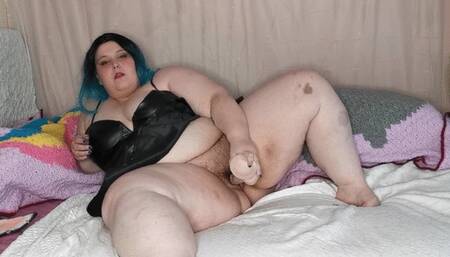 Laughing at your cock as i cum