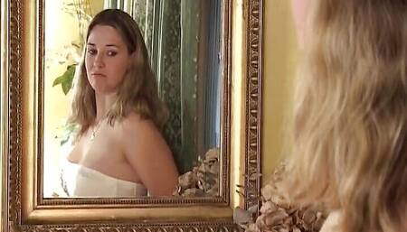 A Pretty French Babe Assfucked While Wearing Stockings