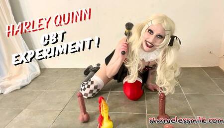 Harley Quinn CBT Ballbusting Experiment