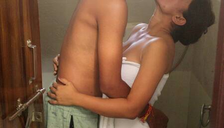Stunning Indian Beautiful Body Hot Wife and Delicious Pussy in Her Best Fuck Movie Filmed in Shower