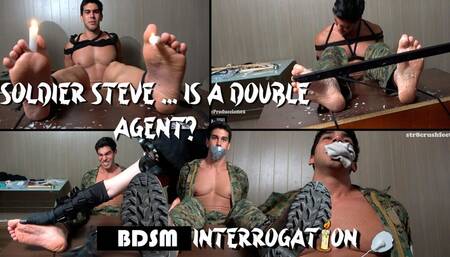 Steve double Agent interrogation - Bastinado, Waxplay, Electricity in his wide delicious feet ( Pilot)