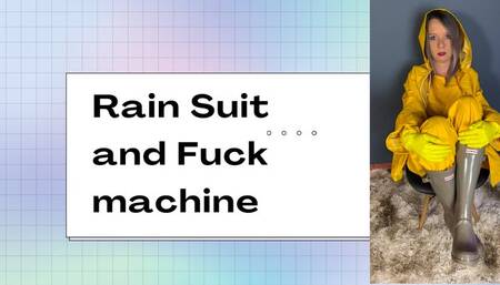 fuck machine in rubber