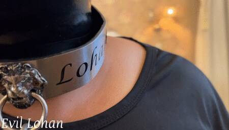 Evil Lohan: foot domination with smelly feet (720)