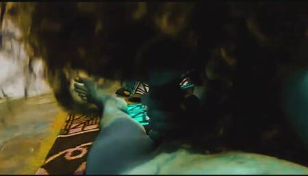 Bangladeshi Big Ass Beautiful Saree Aunty Midnight Fuck with Her Stepsons in Kitchen