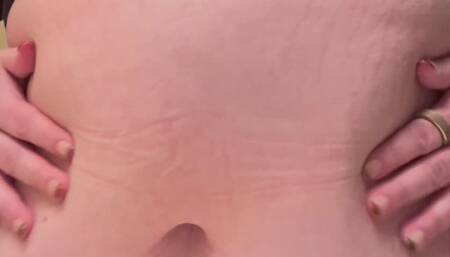 Slow motion fat belly drops