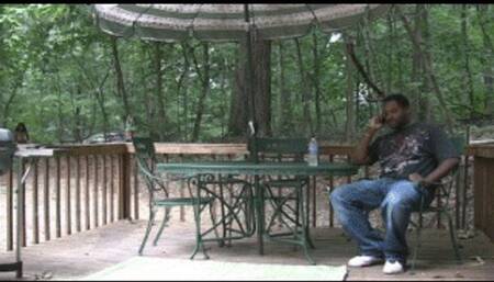 Naked Jen Fucked By A Black Guy On The Deck! (3 of 3 wmv)