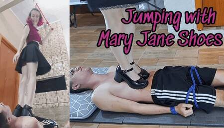 #72 Beatriz Jumping and Trampling with Mary Jane Shoes