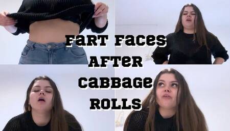 After Cabbage Farts Face Expressions