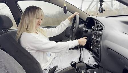 Anastasia can't start her stubborn Lanos