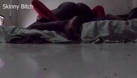 My Fucker Put a Camera and Made Me Watch Porn Alone on the Computer and Caught Me Masturbating Then He Fucked Me