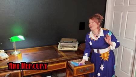 Miss Frizzle Dildo Fuck