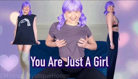 You Are Just A Girl - Favorite Comfy Yet Sexy Outfits - Feminization Sissy Training with Femdom Mistress Mystique - MP4