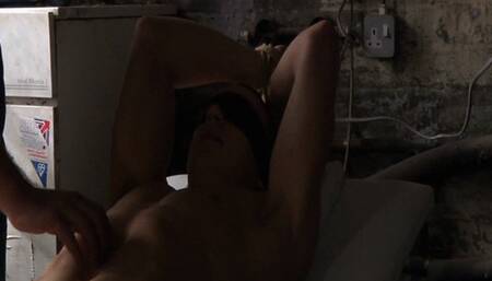 Jake Tied Down & Jerked Off!