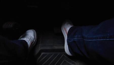 Quick morning drive in Puma Sneakers