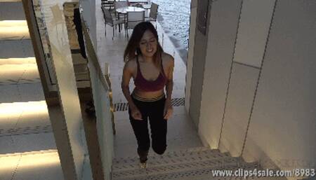 Tatiana's Sweaty Workout Feet - (Ultra HD 4K Version)