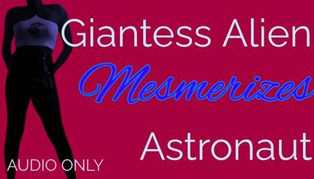 Giantess Alien Mesmerizes Astronaut