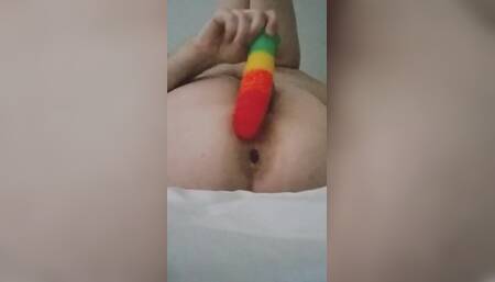 Sissy Slut Fucks Her Tight Hole