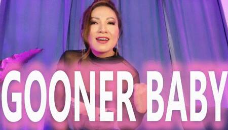 Gooner Baby - Mz Kim Gooning JOI Humiliation Asian Goddess Femdom POV Chastity Orgasm Denial Cock Tease And Denial