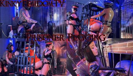 Prisoner Pegging 4K ft Latex Mistress Infinity Mistress Astrid Maz Morbid - Spanish and English