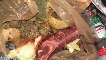 Giantess Special Effects - Tiny Human Swims in Juices of Giantess Trash, shrinking fetish, female domination, fantasy  4k