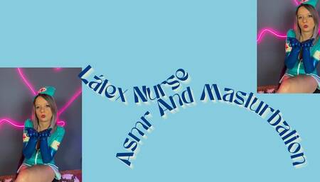 Asmr and latex masturbation