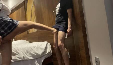 BALLBUSTING - MY SLAVE LOVES PLAY BALLBUSTING WITH THE SCHOOLGIRL - PRINCESS VIOLET