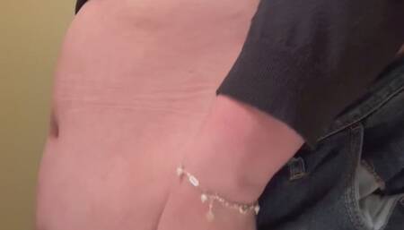 Sweater no longer contains expanding belly