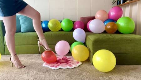 Party balloon cleanup