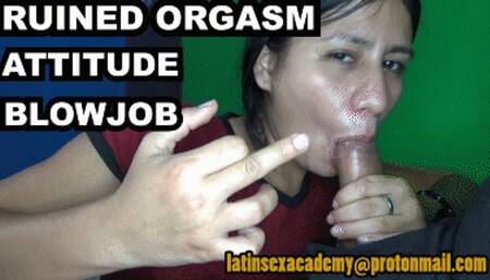 SLUT TRAINING BLOWJOB 241201BC CANDY ACTING CLASS ATTITUDES WHILE SUCKING COCK (FULL HD MP4 VERSION)