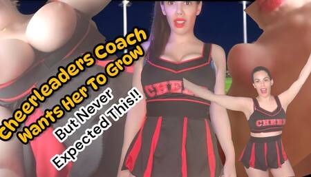 Cheerleaders Coach Wants Her To Grow But He Didn't Expect This