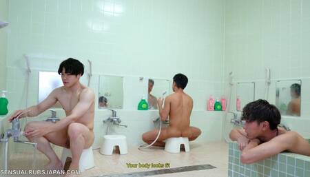 Touching My Friends Cock In The Public Baths