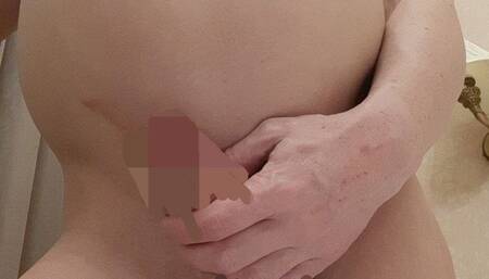 Romance and BDSM inflation, aquation in a bath with rose petals