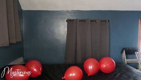 Mistress Pops Your Birthday Balloons Because You Made A Mess