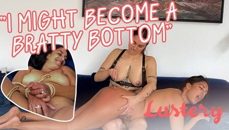 Horny baby's BDSM action