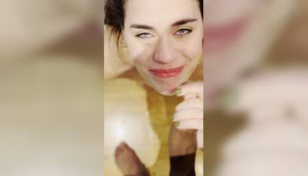 BBC Deepthroat Without Mercy, Cuckold Stays Home Waiting for Him to Arrive Fucked and Used!!