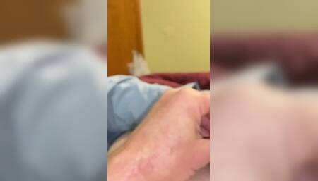 Jacking off in Bed