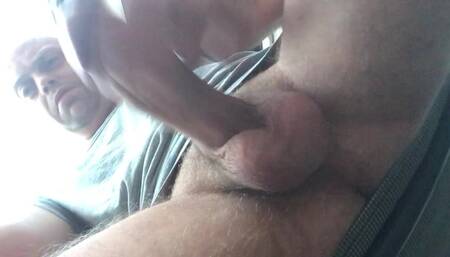 Jerking on the Balcony From Out of My Living Room