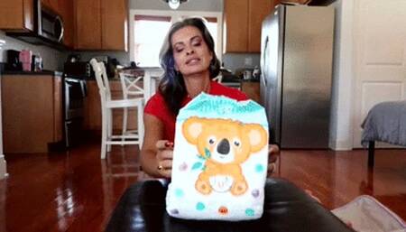 INEEDAMOMMY Dommy Brandon turns you into diapered sissy humper