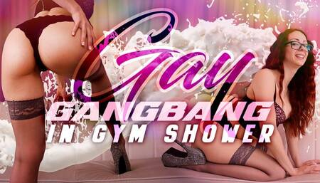 Gay Gang Bang in Gym Shower – Bisexual Encouragement JOI by Goddess Nikki Kit