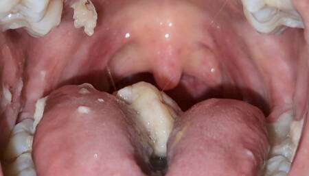 In the mouth like a meat