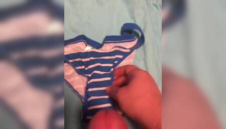 Cumming on Panties! Three Different Pairs!