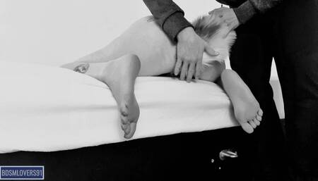 Tied up Kitten Being Used