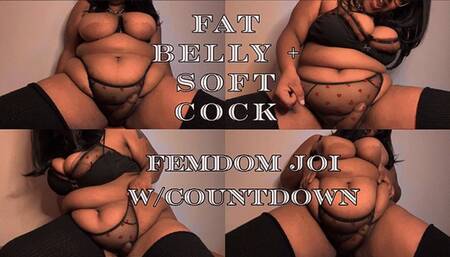 Femdom JOI - Cum for my soft belly and soft cock