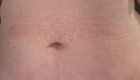 Huge belly after dinner