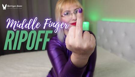 Middle Finger Ripoff