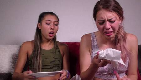 Korean Kim Step Sisters Sneezing
